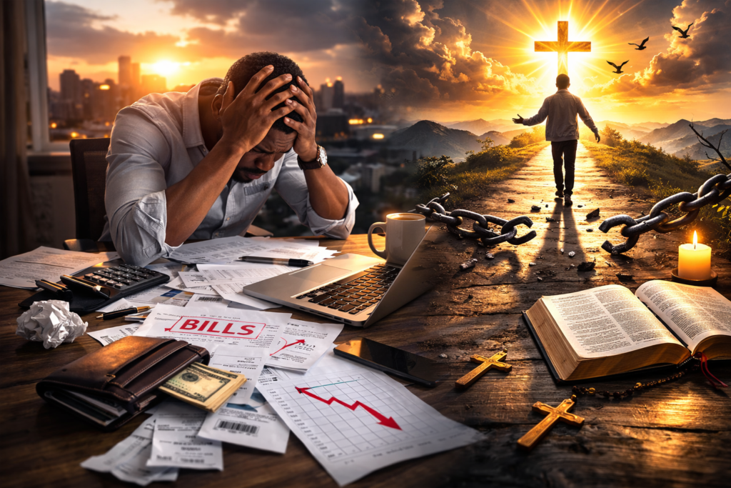 Man facing repeated failure and life struggles seeking God's help and direction