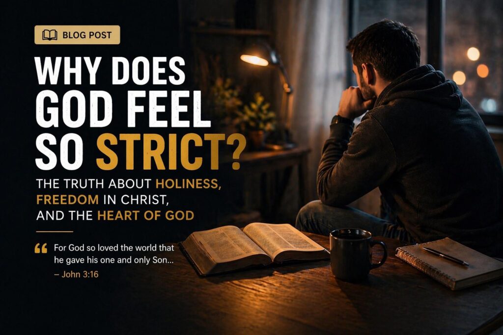 Holiness is connection not restriction relationship with God Hebrews 12:14 Christian teaching about holiness and intimacy with God